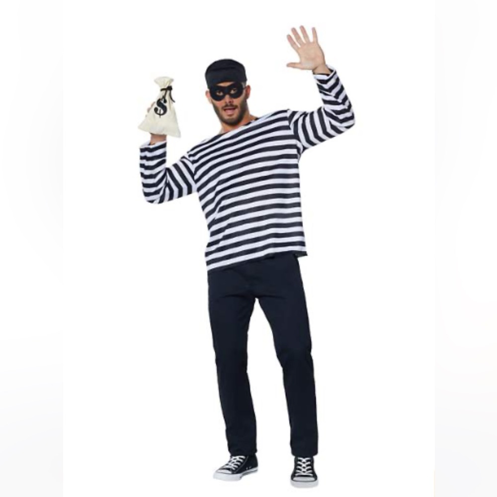 NWT Burglar Costume Size Small Medium